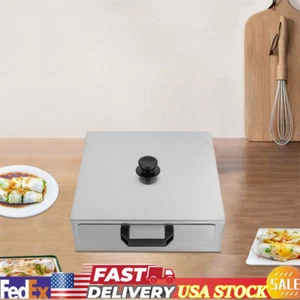 Máquina de rollos de fideos de arroz de acero inoxidable para cocina vaporizador de alimentos con bandejas y tapa - Imagen 1 de 19