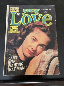 YOUNG LOVE #32-1952-ROMANCE-JACK KIRBY ART-PHOTO COVER - Imagen 1 de 5