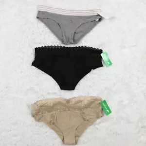 Honeydew Intimates Lot of 3 Womens Skinz Hipster Panties Multicolor Lace L New - Picture 1 of 9