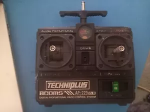 ACOMS AP-229 TECHNIPLUS DIGITAL Proportional 2 Channel RC Radio Transmitter - Picture 1 of 9