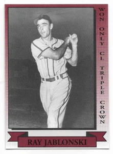 Ray Jablonski 2005 Carolina League 50th Year All-Time Anniversary Card  - Bild 1 von 1