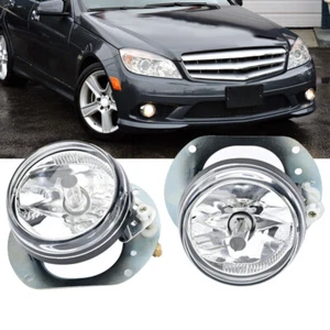 Clear Front Bumper Driving Fog Light Lamp For Benz W204 W251 W164 C300 ML320 - Picture 1 of 12