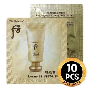 The history of Whoo Gongjinhyang:Mi Luxury BB Cream 1ml x 10pcs (10ml) Sample - Picture 1 of 12