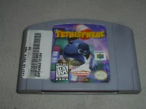 NINTENDO N64 VIDEOSPIEL TETRISPHERE NUR KARTUSCHE KARTON - Bild 1 von 2