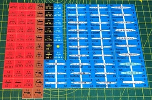 Bismarck, "Bismarck 1939 expansion" for Avalon Hill 89 counters + scenario - Picture 1 of 12
