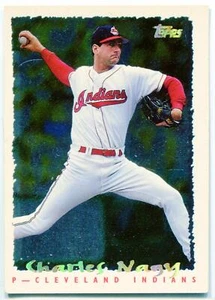 1995 Topps #053 Charles Nagy CyberStats (Spectralight) - Picture 1 of 2