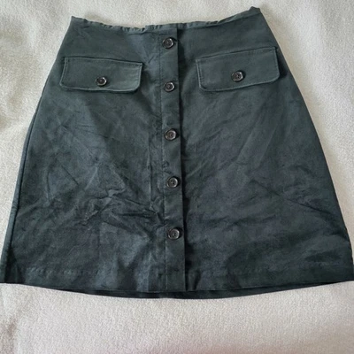 Falda de terciopelo Banana Republic Forest Screen talla 4 Foto 1 de 4