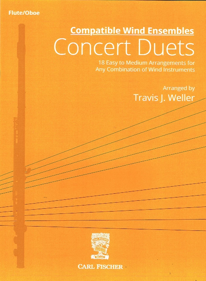Compatible Wind Ensembles - Concert Duets - Flute/Oboe by Travis J. Weller (WF.. - Image 1 of 1