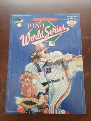 1989 World Series The Fall Classic Program San Francisco Giants Vs Oakland A's - Image 1 of 3
