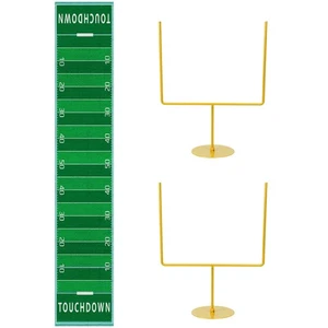 3 PCS Metal Football Goal Post Decoration Football Table Decor Football Field... - Bild 1 von 7