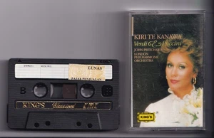 (LS987) Kiri Te Kanawa, Verdi & Puccini - Cassette Tape - Picture 1 of 2