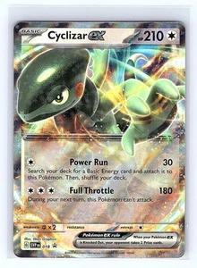 SV: Scarlet & Violet Promo Cards #018 Cyclizar ex - Picture 1 of 1