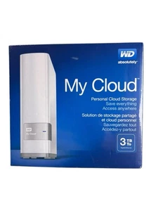Neu WD My Cloud Personal Storage 3TB externe Festplatte weiß WDBCTL0030HWT - Bild 1 von 5