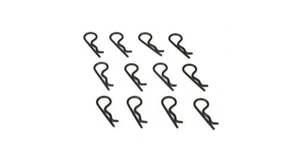 TLR Karosserieklammern schwarz (22) 12Stk. - TLR8202 - Bild 1 von 1