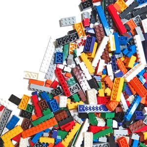 6 Pfund verschiedene Bausteine - 2.000+ klassische & pastellfarbene Stücke Kit - Bild 1 von 5