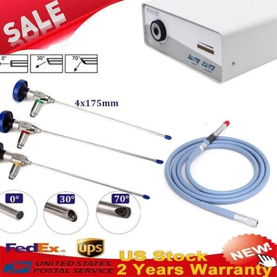 Lote Carejoy 70 Endoscopio Rígido Artroscopio Sinuscopio 4x175mm Endoscopio Foto 1 de 4