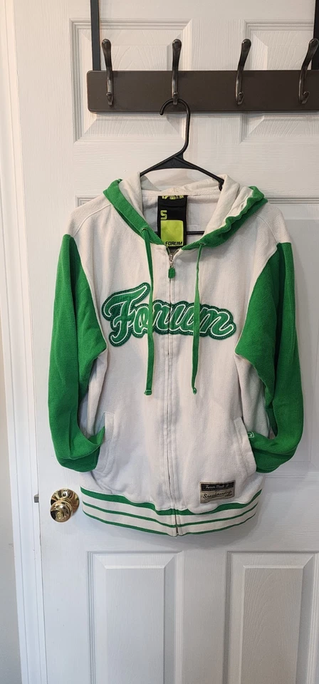 Sudadera con Capucha Forum Snowboard Cremallera Completa De Colección Para Hombres Pequeña Años 90 Y2K Patinador Foto 1 de 4