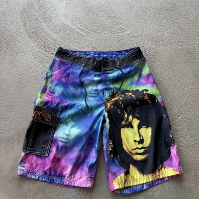 Pantalones Cortos Libélula Para Hombres 30 The Doors Jim Morrison Banda Tablero de Música Bañador Y2K Foto 1 de 4