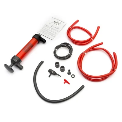 Powerful Hand Siphon Pump Fuel Petrol Oil Diesel Water Syphon Lubricant Transfer - Image 1 of 4