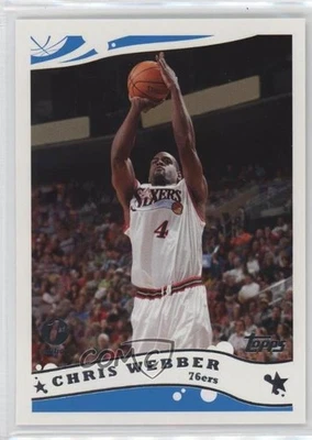 2005-06 Topps 1st Edition Chris Webber #130 HOF - Image 1 of 2