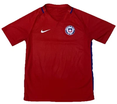 Nike Federacion De Futbol De Chile 2016 2017 Jersey La Roja National Team Mens M - Image 1 of 4