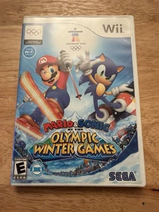 Mario & Sonic at the Olympic Games Vancouver 2010 Nintendo Wii CIB Free Shipping - Picture 1 of 4
