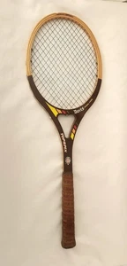 Vintage Davis Diagonal Strung Fiberglass Composite Tennis Racquet TAD 80s 3L Cus - Picture 1 of 15