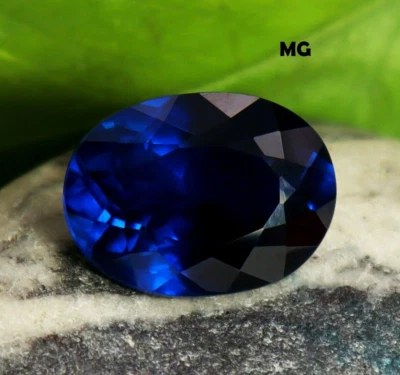 Natürlich Zertifiziert Selten Blau Spinell 15.90 Karat Ovaler Schliff 16 MM Lose - Bild 1 von 4