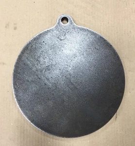 Ar500 Steel Target 10" X 1/2" Gong Hanger NRA Action Pistol Plate - Picture 1 of 1