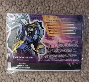 Hasbro Transformers Botcon / Fan Club Wreck Gar Glass Tech Spec & Anleitung - Bild 1 von 1