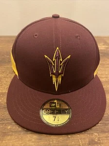 New Era 59Fifty Arizona Sun Devils NCAA Football Fitted Hat Cap Size 7 1/4 🔥 - Picture 1 of 12