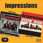 The Impressions Feat Curtis Lee Mayfield And Jerry Butle One By One Ridin Hig Cd