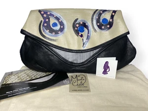 Marla Cielo Original Hand Painted Multicolor Clutch Handbag **NEW** - Picture 1 of 6