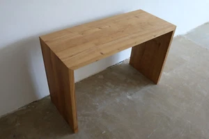 Waschtisch Eiche Wild Massiv Holz Sitzhocker NEU Stuhl Sitzbank Tisch Esstisch ! - Bild 1 von 12