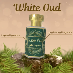 White Oud Perfume Attar Oil 5ml Long Lasting | Alcohol-Free | Unisex Fragrance - Picture 1 of 6