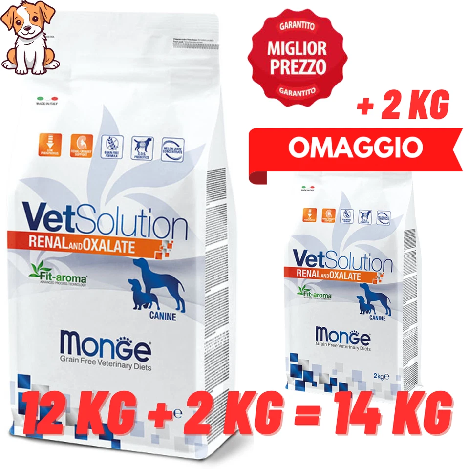 Monge Vetsolution Canine Renal 12kg