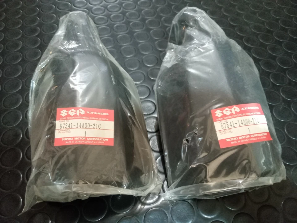 Suzuki DR 125 / DR 600 / TS 125 / TS 250 protector de mano cubierta plástico Foto 1 de 1