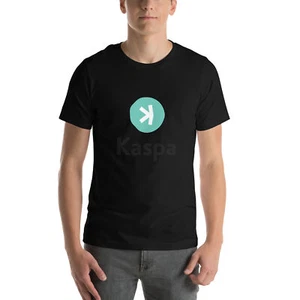 Kaspa Blockchain Crypto Unisex T-Shirt - Bild 1 von 7