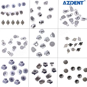AZDENT Dental Orthodontic Lingual Buttons Bondable Round / Rectangular monoblock - Picture 1 of 67