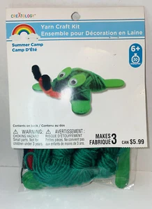 Kit artesanal de hilo de rana de creatología hágalo usted mismo niños artes y oficios ojos ondulados edades 6+ - Imagen 1 de 5