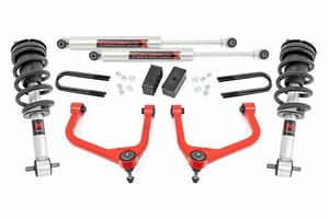Rough Country 3.5" Lift Kit Mono Leaf Rear M1 Struts/M1 GMC Sierra 1500 19-25 - Picture 1 of 6