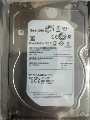 HP 861691-B21 Hard Disk Drive 1TB 3.5inch 7.2K SATA 6Gbps HDD - Image 1 of 4