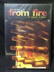 Glass Making Art Documentary DVD-From Fire An Odyssey Of Glass 2007 Marlene Rose - Imagen 1 de 3