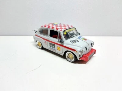 Fiat 600 Abarth 1000 TC Racing #999 - 1/18 Artigianale base Revell - Immagine 1 di 4