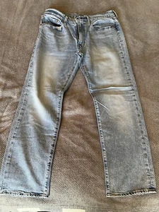 Größe W 34 L 30 Herren Levi 514 gerade Premium leichte Waschjeans - Bild 1 von 4