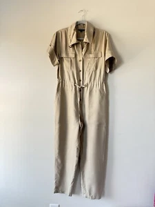 Banana Republic Heritage Explorer Jumpsuit Khaki Size Small S - Picture 1 of 6