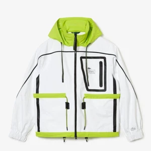 Uvp: 400€ Waterproof Windbreaker Lacoste Wasserdicht Windjacke Regenjacke Gr. 34 - Bild 1 von 5