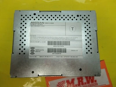 XM SATELLITE RADIO COMPUTER G25 G35 G37 370Z CUBE JX35 MAXIMA MURANO ROGUE QUEST - Image 1 of 4