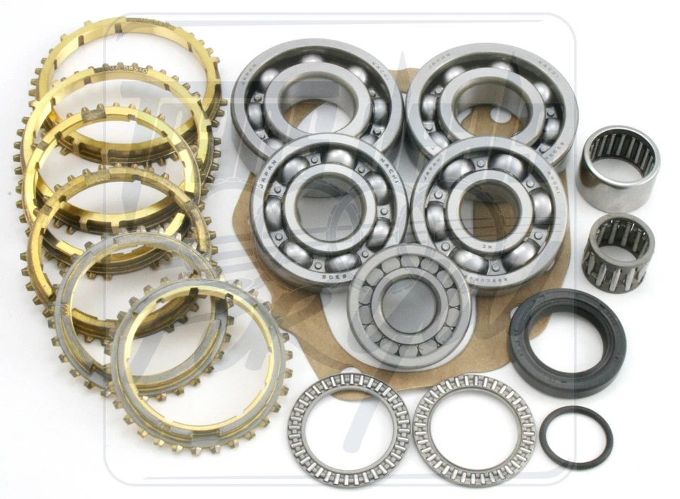 Kit de reconstrucción de transmisión para carrocería dura Nissan D21 FS5W71G con anillos sincronizados 92-93 Foto 1 de 1