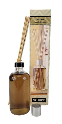 Vintage Pier 1 Imports Patchouli Home Fragrance Reed Diffuser Set 8 fl oz New - Image 1 of 4